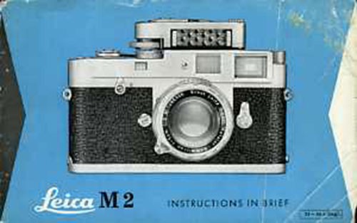 Leica kurzanleitung 1960 - leica-m2,
