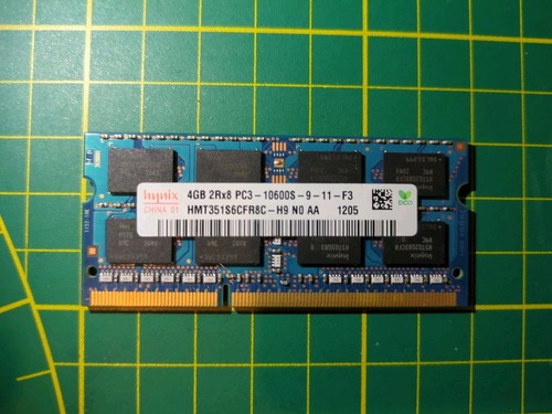 Ram 4go pc3 10600s - ram, pc3-10600s-09-11-f3