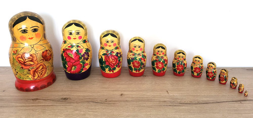 Rare lot poupees russes - poupees,