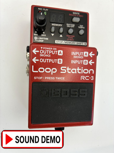 Boss loop station looper - rc-3,