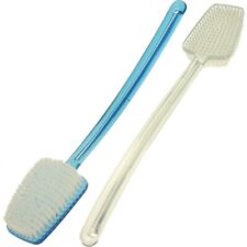 Grande Brosse à Bain Douche Plastique 42cm Dos Corps Poils Synthétiques