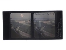 River Severn From Windy Cliff - Colour Glass Autochrome Stereoview c1900s