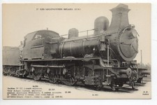 Railway LOCOMOTIVE Train BELGIUM Belgium locomotive Belgian state No. 17