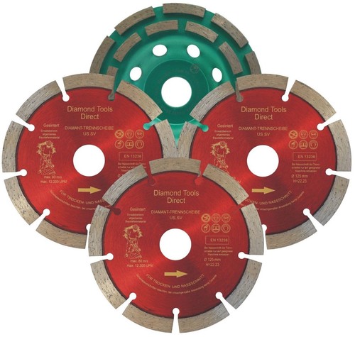 Pcs disque diamant - pcs, 125