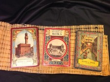 LOT OF ACCORDION POSTCARDS: ROME, VENEZIA, FIRENZE VINTAGE