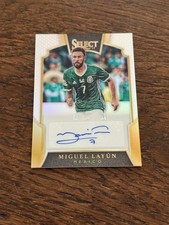 2016/17 Panini Select Miguel Layun Mexico Auto Signature 008/199