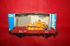 MARKLIN HO WAGON PLAT AVEC