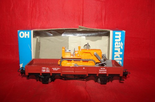 Marklin wagon plat avec - wagon,