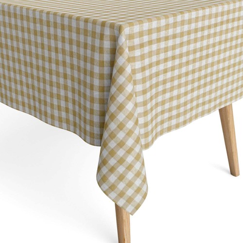 Nappe jacquard coton enduit - coton,