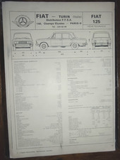 FICHE TECHNIQUE Automobile -