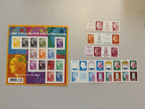 Timbres france marianne - france,