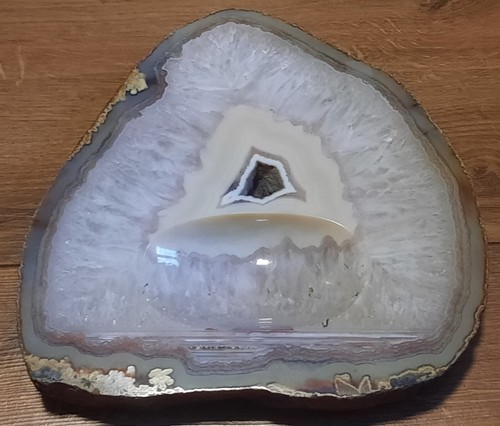 Tranche agate géode - tranche, d'agate