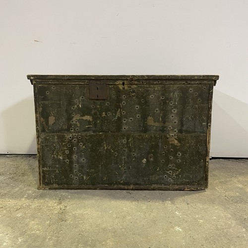 Coffre ancien bois - en, peint
