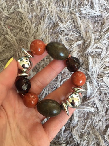 Bracelet perles rouge - perles,