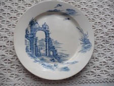 GIEN PLAT ASSIETTE "RUINES