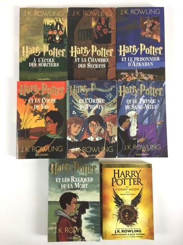 Harry potter lot - 8, livres