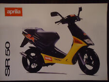 Brochure Aprilia Scooter Scooter SR 50 Brochure Prospetto