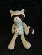 doudou peluche raton laveur