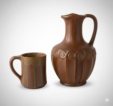 Carafe Denbac céramique + 5