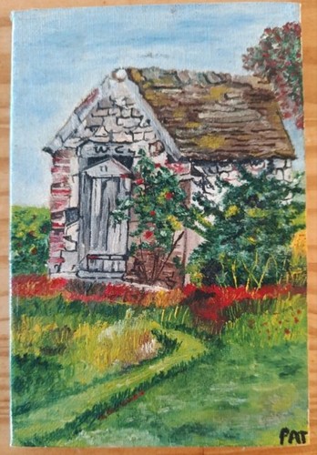 Pat peinture sur - pat, art