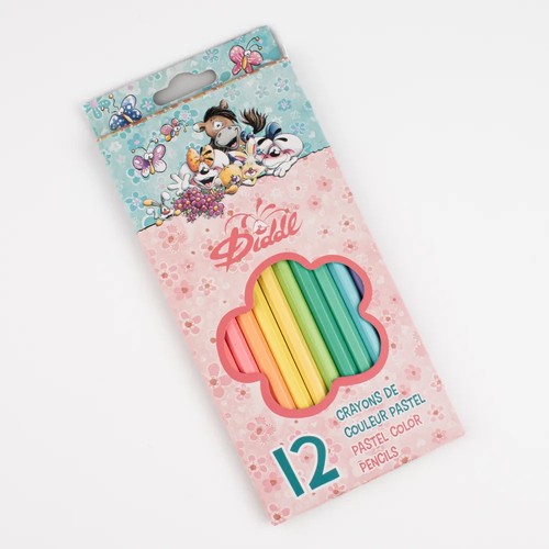 Boîte crayons couleur - 12,