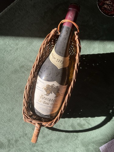 Ancien panier porte bouteille - panier,