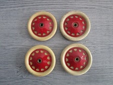 MECCANO: 4 roues d'auto - réf