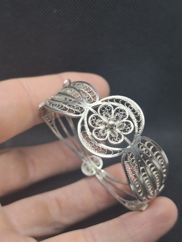 Ancien bracelet filigrane - bracelet, en