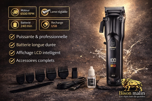 🦬Tondeuse cheveux barbe
