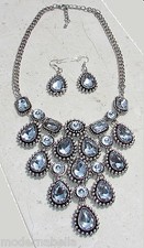 Parure Goutte Collier Avec