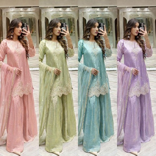 Costume punjabi sharara plazzo - punjabi,