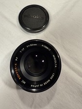 (Completely Rebuilt & In Great Condition) - Minolta MD Rokkor-X 50mm F1.7 Lens