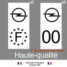 Stickers autocollant plaque