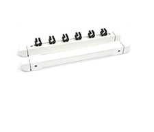 Porte-queue de billard 6 places blanc