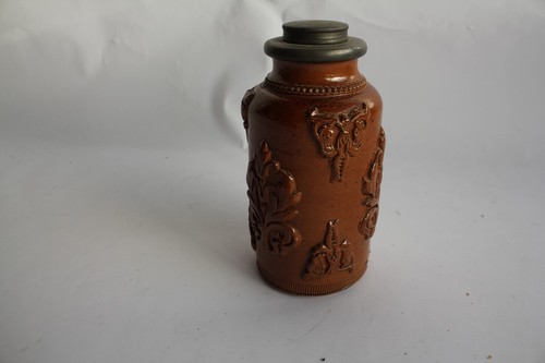 Ancien pot tabac grès - ancien,