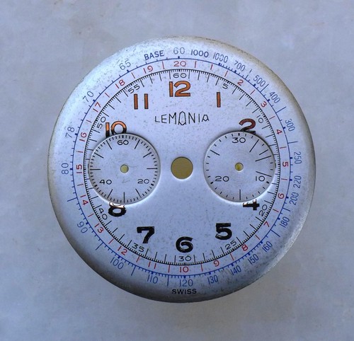 Original chronograph dial for - original,