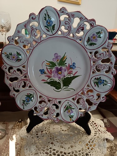 Assiette ajourée cl - assiette,