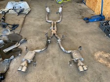 MERCEDES R171 EXHAUST SLK350 SL280 BACK BOX SILENCERS SYSTEM WITH CATS VIDEO