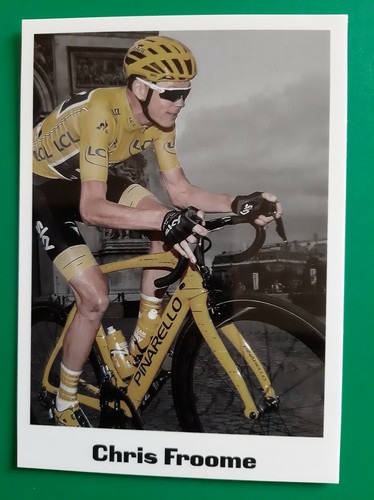 Cycling card chris - cycling,