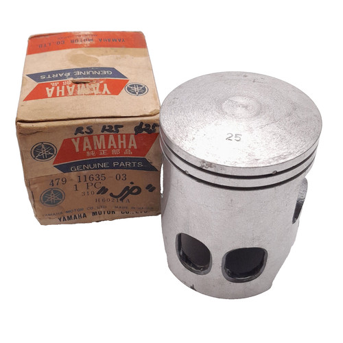 Yamaha rs125 piston 25 - rs125, 0.25