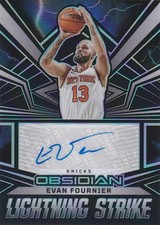 Evan Fournier 2022-23 Panini Obsidian Lightning Strike Signatures #20 /149!!!