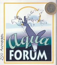 AUTOCOLLANTS C31 parcs. Zoo. AQUA FORUM. Zoo Antwerpen.