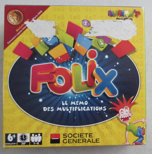 Jeu société folix le - société,