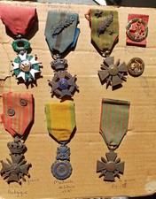 lot  médailles militaires