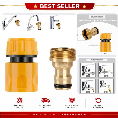 Adaptateur robinet cuisine