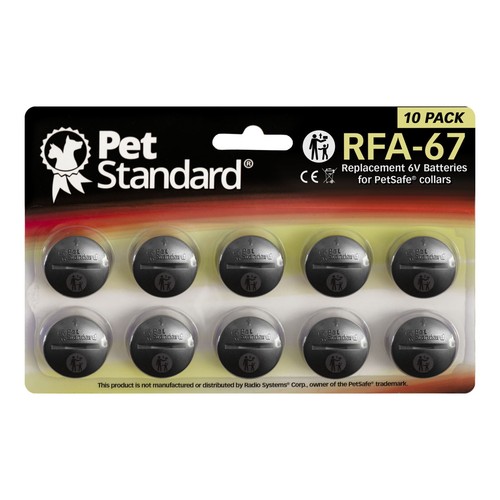 Piles pour petsafe rfa 67 - piles, rfa-67