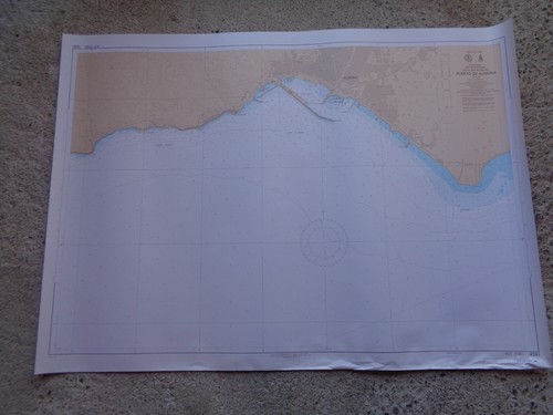 Carte marine maritime - marine, puerto