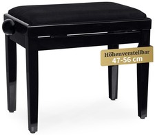 Banquette pour Piano (Noir