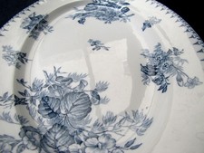 Plat Ovale 39 cm Service Flore