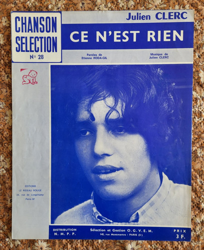 Julien clerc est - rien, "